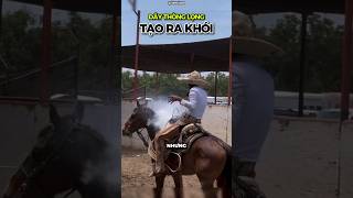 COWBOY CAUGHT HORSES SO MUCH SMOKE shorts [upl. by Claudette]