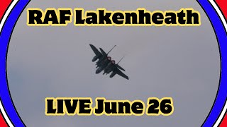 LIVE RAF Lakenheath  Home to the USAF 48fw  F15s and F35s [upl. by Dickenson]