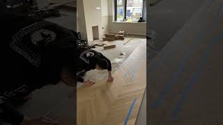 Upgrade Your Space Cotton Invisible Oak Chevron Engineered Wood Flooring Explained [upl. by Griffy]