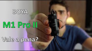 BOYA BYM1 Pro II  melhor Custo x Benefício 2024 [upl. by Ceciley]