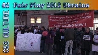 Fair Play EM 2012 Ukraine  Demo in Hamburg  Bundesweit 17122011 [upl. by Atirac]