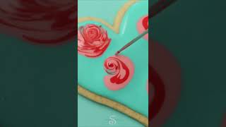 What do you think of these wet on wet royal icing cookies [upl. by Calendre]