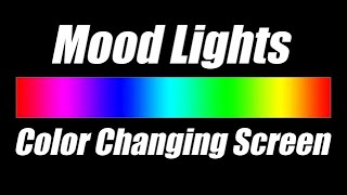 Color Changing Led Lights  Relaxing Mood Live 247 [upl. by Einhapets671]