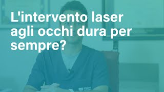 Lintervento laser agli occhi è permanente [upl. by Ahsirtap]