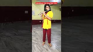 Mahabharat Title Song Flute Tune By Kassido Martial Arts Girl Sanvika Singh [upl. by Nalid76]