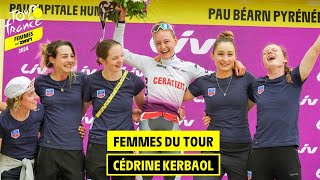 Femmes du Tour  Cédrine Kerbaol  Tour de France Femmes avec Zwift [upl. by Ssepmet290]