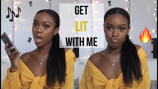 GET LIT WITH ME MY MUSIC PLAYLIST  Nia Simpson [upl. by Macdougall887]