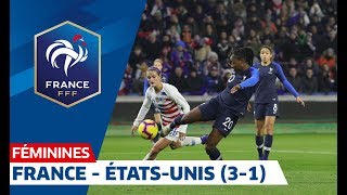 France  ÉtatsUnis 31 Féminines  le résumé I FFF 2019 [upl. by Vano967]