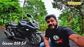 2024 Suzuki Gixxer SF 250 InDepth Ride Review  Is This A Powerful Faired Sport Bike in 250cc [upl. by Sorazal672]