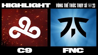 Highlight  C9 vs FNC  CKTG 2023  VÒNG THỂ THỨC THỤY SĨ  NGÀY 6 [upl. by Dowell]