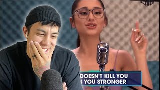 Slay It Dont Spray It is amazing Ariana Grande and Kelly Clarkson REACTION [upl. by Thorlay]