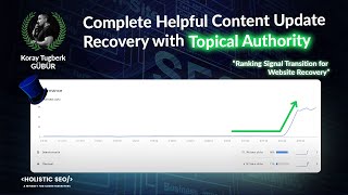 Complete Helpful Content Update Recovery with Topical Authority [upl. by Elrahc]