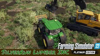 Silverrun Lumber Inc  Episode 13  Clearing Bushes and Mulching Trees WHOLE [upl. by Adekahs]