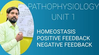 pathophysiology  Homeostasis Feedback Mechanism  Unit 1 [upl. by Ennaeerb]