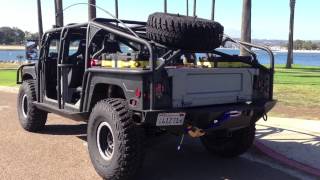 hummer h1 hmmwv humvee custom ATRV [upl. by Kursh]