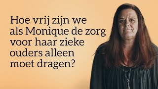 D66 — Hoe vrij zijn we als Monique in haar eentje de zorg voor haar zieke ouders moet dragen [upl. by Imoin73]