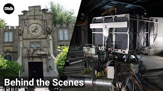 Behind the Scenes at Time Riders  Movie Park Germany [upl. by Leiahtan]