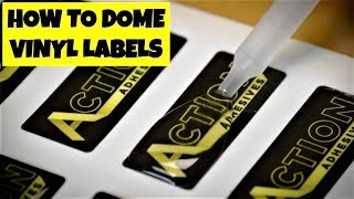 How to Dome Vinyl Labels [upl. by Nnanaej]