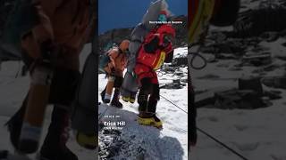 Sherpa performs rare rescue on Everest [upl. by Khai]