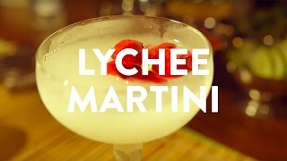 LYCHEE MARTINI  Opium Cocktail amp Dim Sum Parlour  Whats Good London [upl. by Namzaj128]