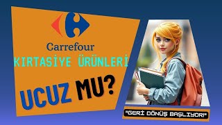 Carrefoursa Kırtasiye Ürün İncelemesi Ve Okul Alışverişi 2024 I carrefour 2024 kırtasiye malzemeleri [upl. by Bahr]