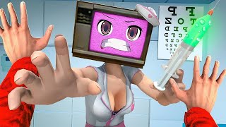 TV Woman x TV Man EPIC LOVE STORY  SAVE TV Woman vs Skibidi Toilet in Gmod 126 [upl. by Allemac]