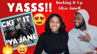 🔥 Aliya Janell Choreography  Backin It Up  Pardison Fontaine  Reaction Video [upl. by Romano]