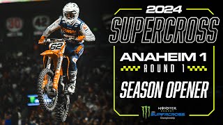 2024 SUPERCROSS SEASON OPENER  Kevin Moranz Anaheim 1 [upl. by Cairistiona]