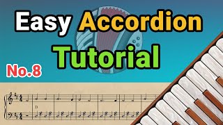 Easy Accordion Tutorial No8 [upl. by Elspet]