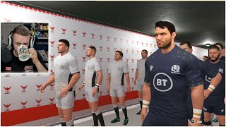 FIRST TIME PLAYING RUGBY 20 SINCE RC4 Rugby 20 quotSix Nationsquot England Vs Scotland Gameplay PS5 [upl. by Aneladgam103]