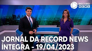 Jornal da Record News  19042023 [upl. by Goerke968]