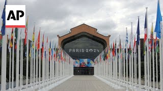 A look at the Paris 2024 athletes Olympic village [upl. by Reichel127]