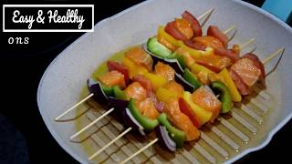 Brochettes de saumon [upl. by Aninaj]