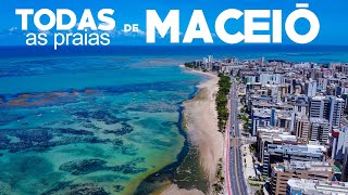 TODAS as praias de MACEIÃ“ [upl. by Moshe539]