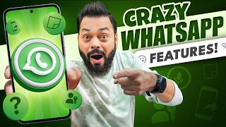 5 Crazy New WhatsApp Features You Must Try 😮 July 2024 [upl. by Alekal635]