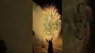 Malta firework show during feast maltaisland shinebrightlikeadiamond [upl. by Llehsyt339]