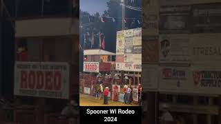 Opening of the Spooner WI Rodeo 2024 [upl. by Anyotal]