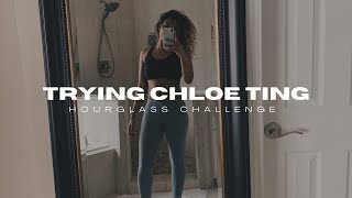 I Tried Chloe Tings Hourglass Challenge  Before amp After Results [upl. by Garlinda645]