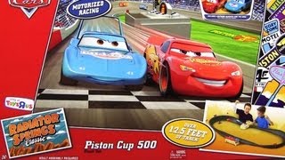 Piston Cup 500 Race Track Set Radiator Springs Classic ToysRUS Mattel Disney Pixar Cars [upl. by Clerk]