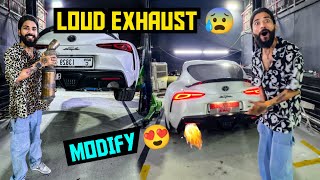 Finally Apni New Supercar Supra MK5 Modify Hogai Dubai Mai 😍 Loud Exhaust Ratatata Ep11 [upl. by Yelloh]