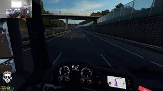 ETS2  VR  Oculus Quest 2  Hauling Loads  Getting Money FANATEC CSL DD  Ultra Graphics 4k RTX [upl. by Mchail341]