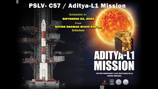 Launch of PSLVC57AdityaL1 Mission from Satish Dhawan Space Centre SDSC SHAR Sriharikota [upl. by Bounds651]