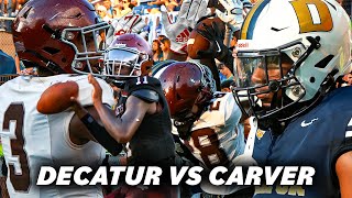 MustWatch Preseason Matchup Decatur vs Carver  2023 Georgia High School Football [upl. by Denoting]