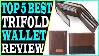 Top 5 Best Trifold Wallet Review 2023 [upl. by Traweek]