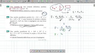 Forze elettriche e legge di Coulomb  anche nei materiali  04 [upl. by Nabalas]