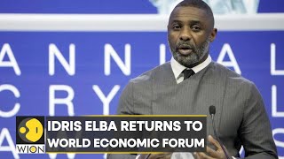 Davos 2023 Idris Elba calls for investment to help worlds poor  Latest English News  WION [upl. by Lenaj]