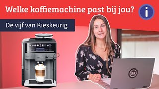 Koffiemachine voor thuis welke espressomachine moet ik kopen  Vijf van Kieskeurig [upl. by Noryak]