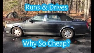 I Bought An 03 Cadillac Deville DHS For 500 [upl. by Ynnattirb]