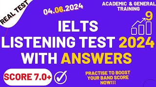 IELTS Listening Practice Test 2024 with Answers  04062024 [upl. by Enitsirt]