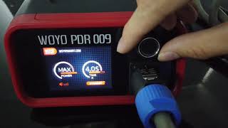 WOYO PDR009 for Aluminum Demonstration PDR tool Dent Puller Dent Repair Kits [upl. by Anikram879]